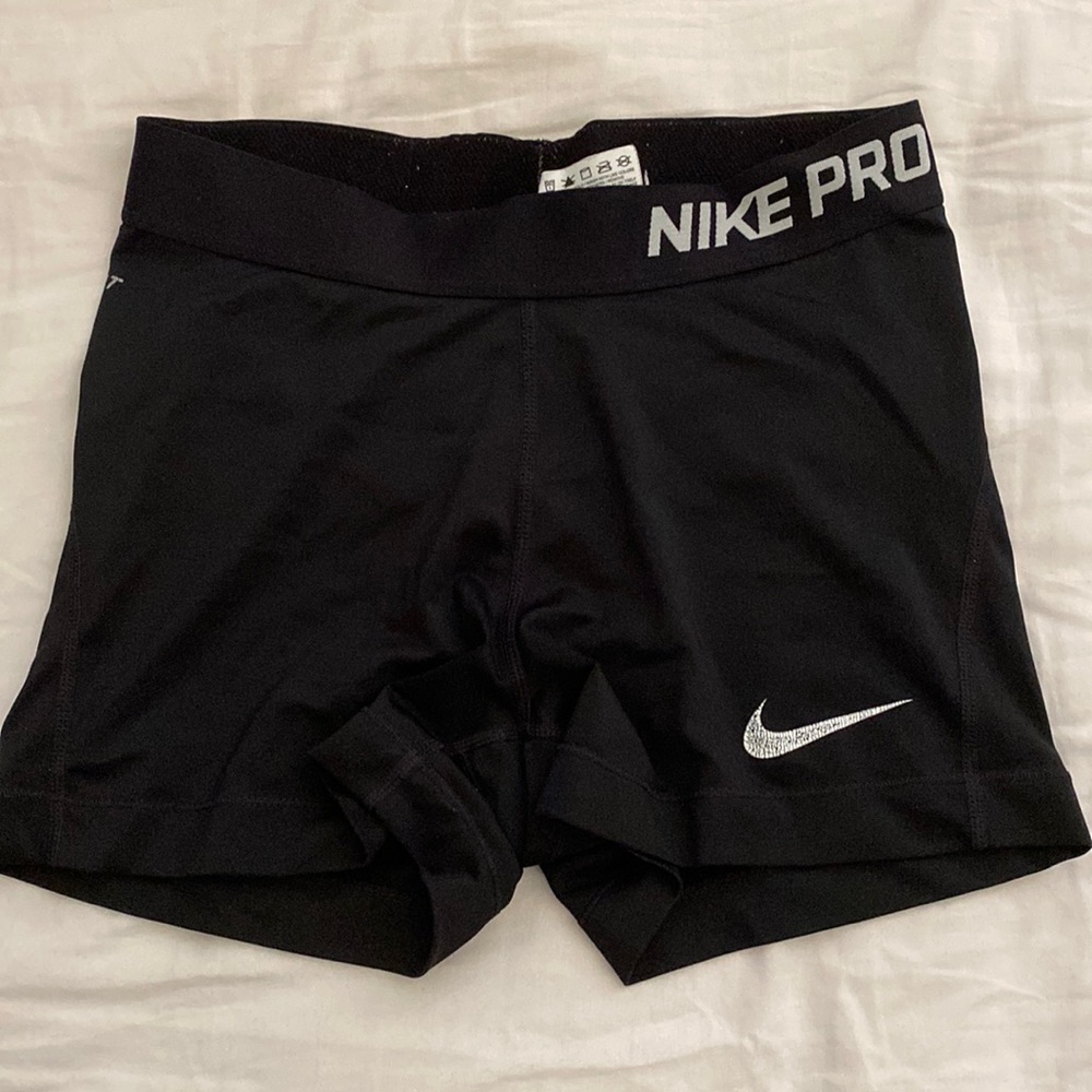 Nike pro spandex shorts